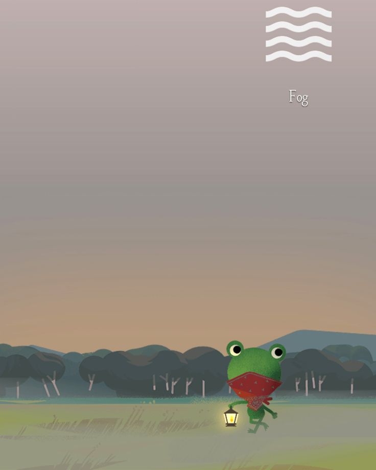 the frog is running through the grass with a lantern in his hand