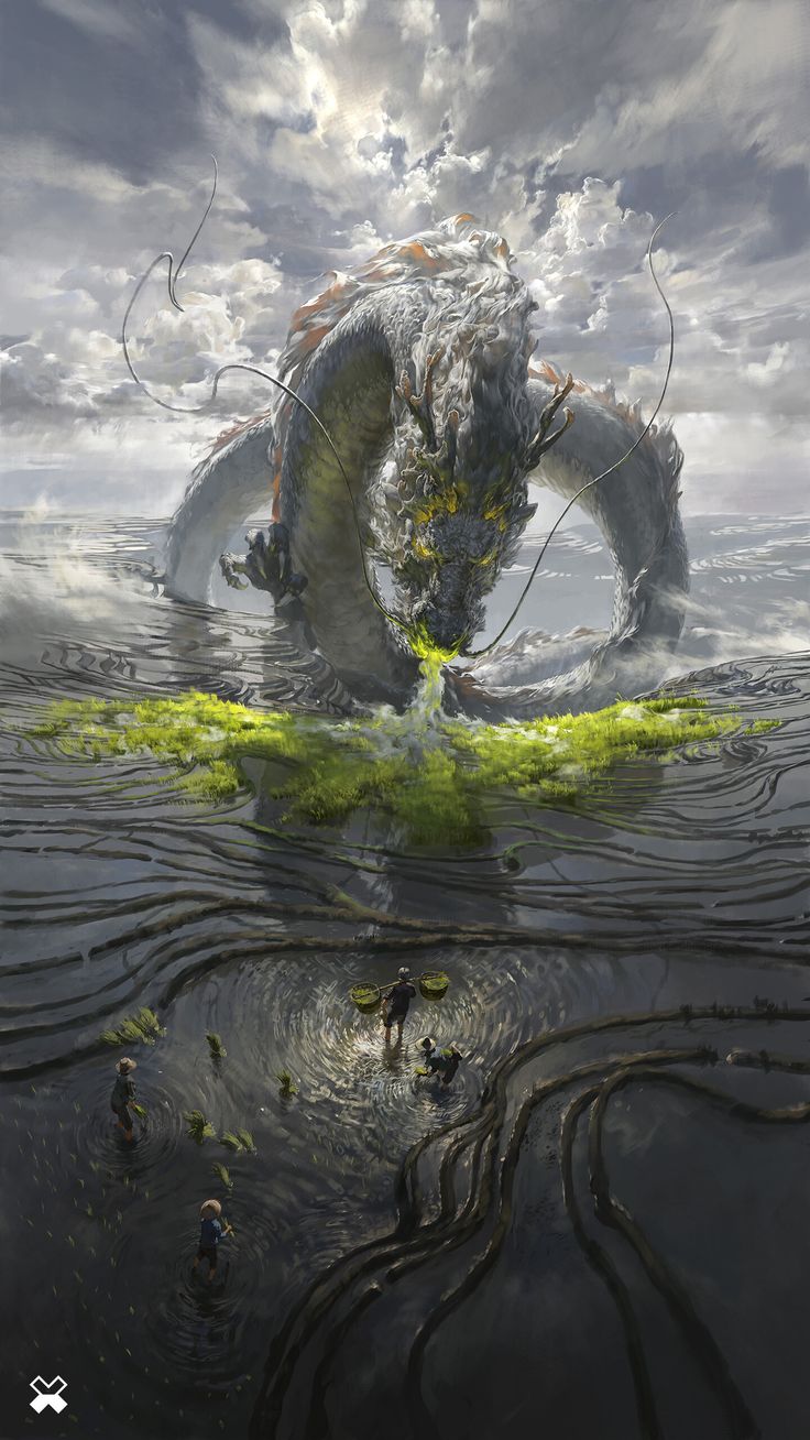 an image of a giant creature in the water