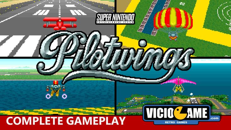 an old school video game with the title,'flyings complete game play '