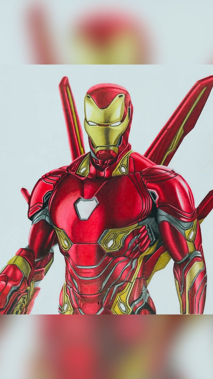 Iron Man | Tony Stark | Comic | Superhero | Sketch | Drawing ...