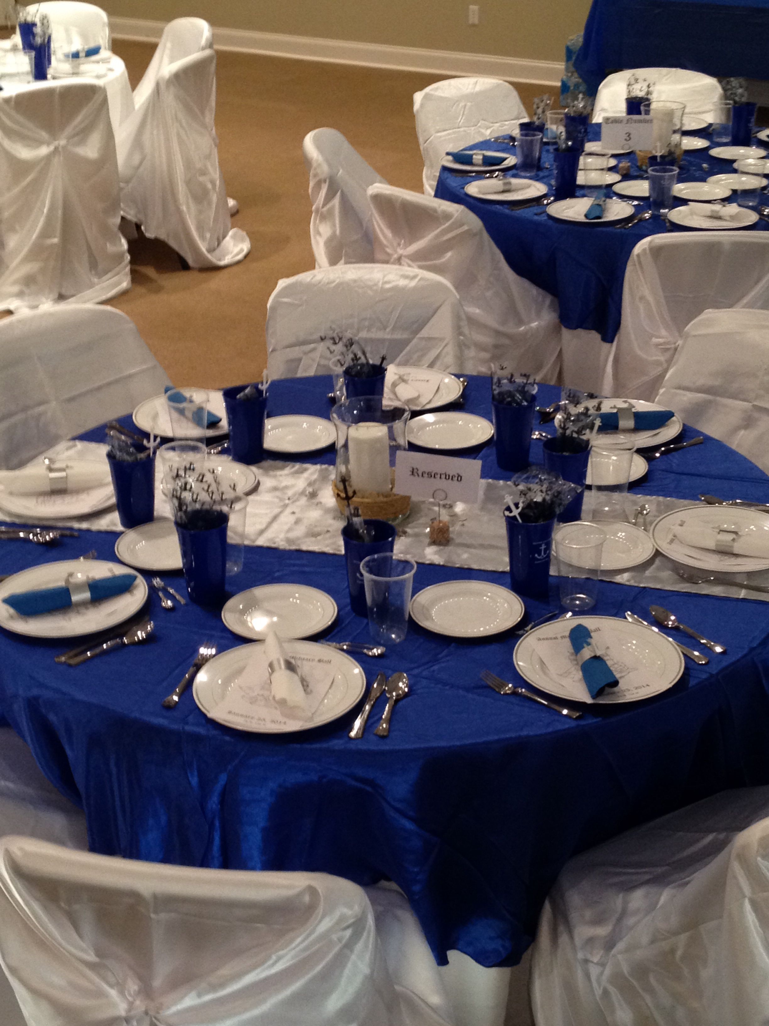 Our NJROTC Military  Ball Decorations  Wedding ideas  