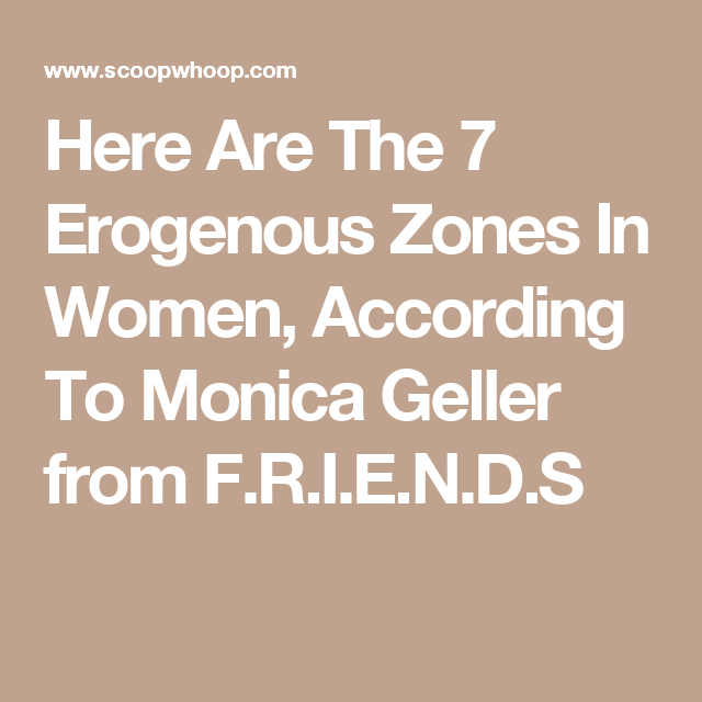 The 7 Erogenous Zones Chart Friends