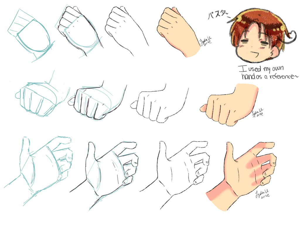 How To Draw Hands Step By Step Easy At Drawing Tutori - vrogue.co