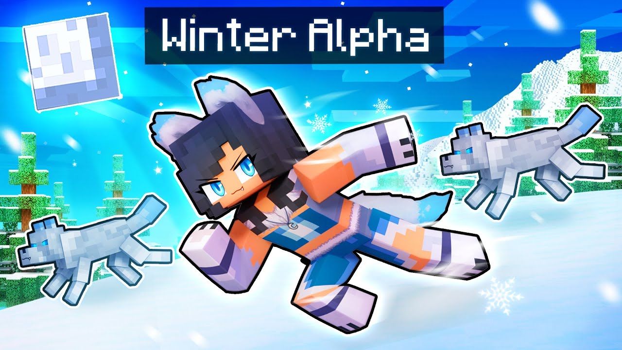 Aphmau Wallpaper, Alpha Werewolf, Winter, Movie Posters, Aaron, Random ...