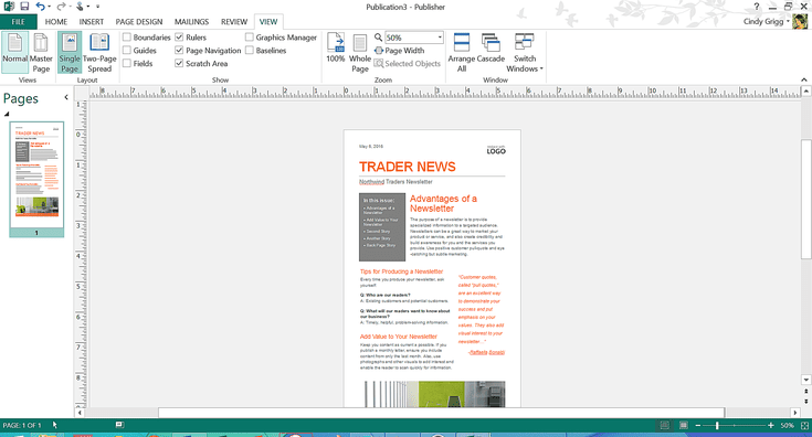 Microsoft Publisher Email Template from i.pinimg.com