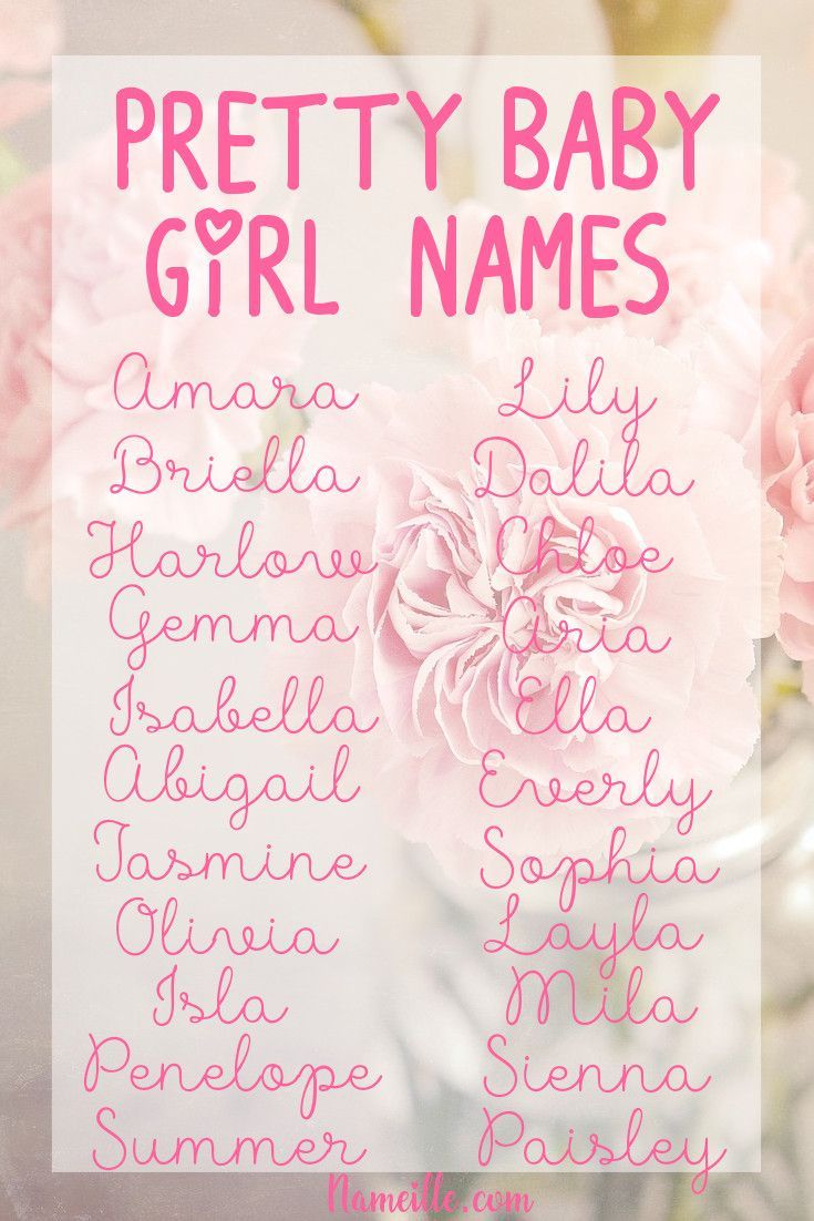 Pretty Baby Names And Meanings For Girls I Nameille | My XXX Hot Girl