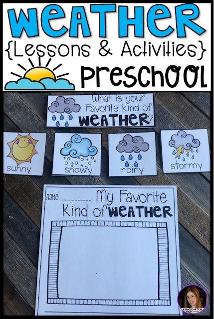 Weather Kindergarten, Weather Activities Preschool, Teaching Weather ...