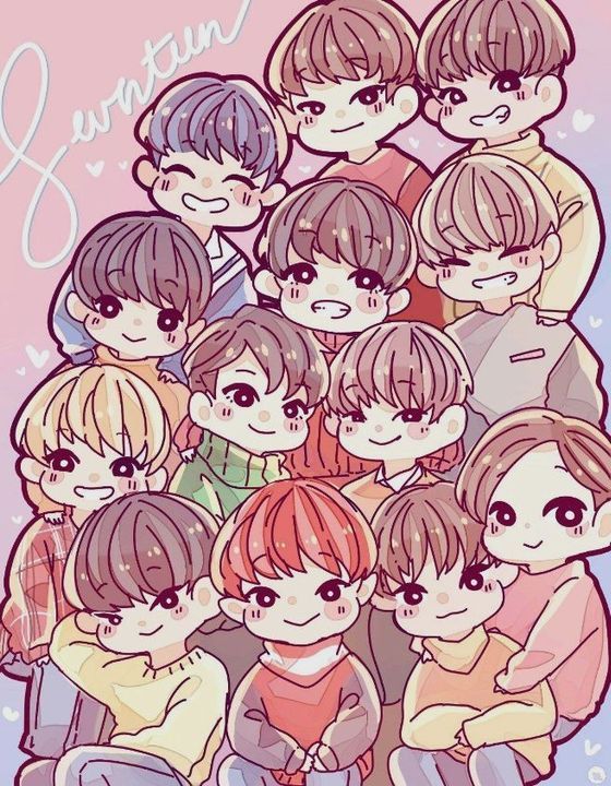 FANARTS DE SEVENTEEN - 1 | Dibujos, Fanart, El credo