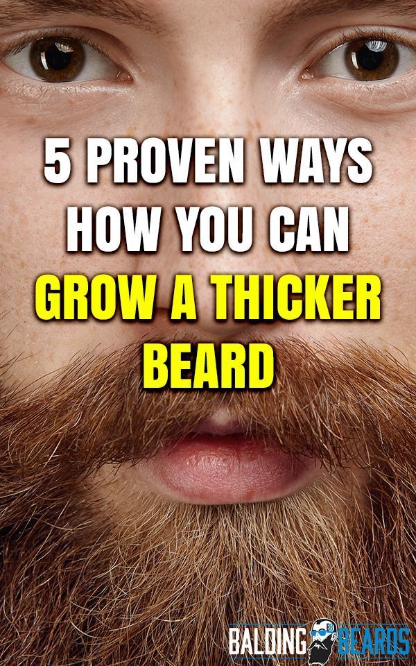 5 Proven Ways to Grow a Thicker Beard, Backed by Science | Grow a ... image.