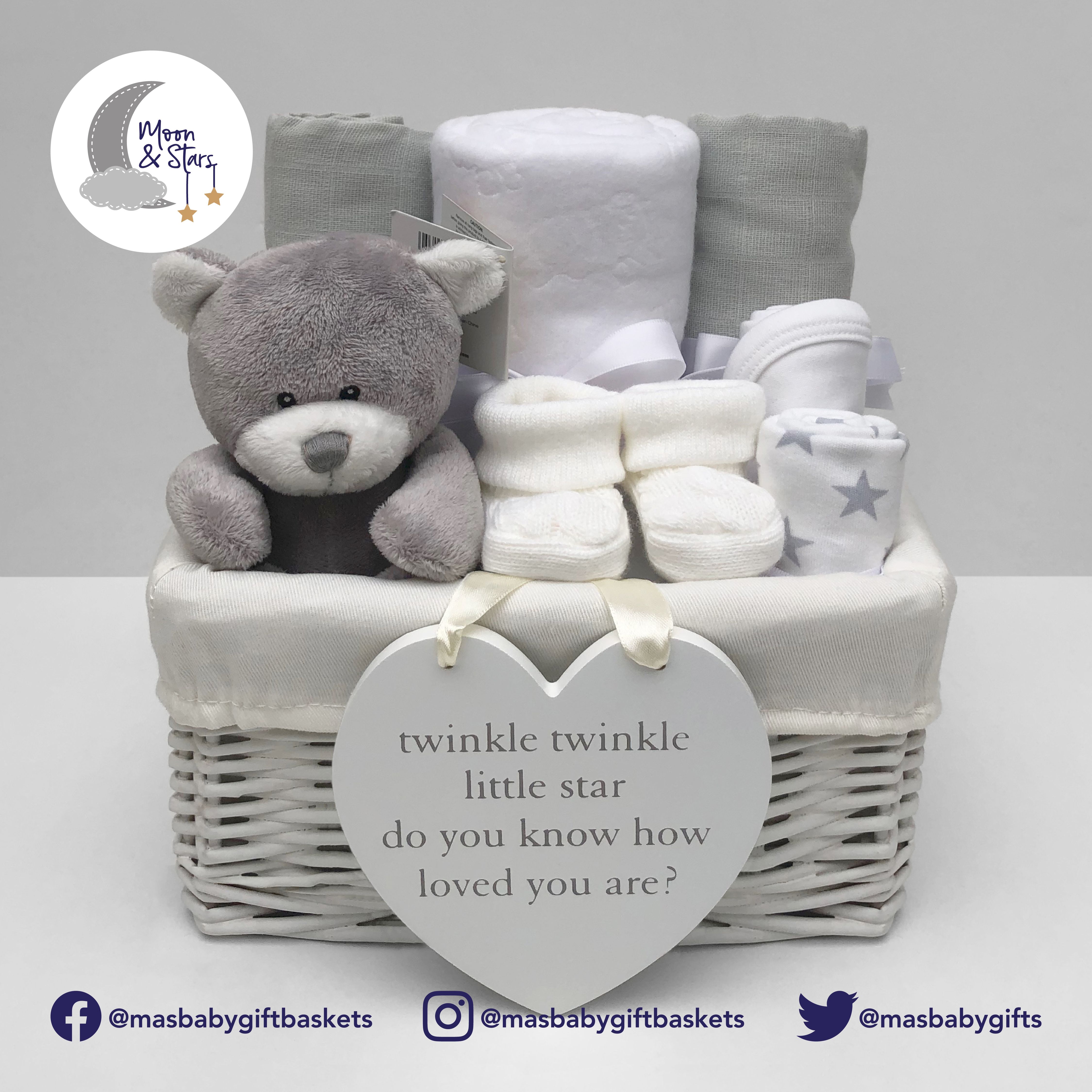 Gender neutral baby gift basket – Artofit