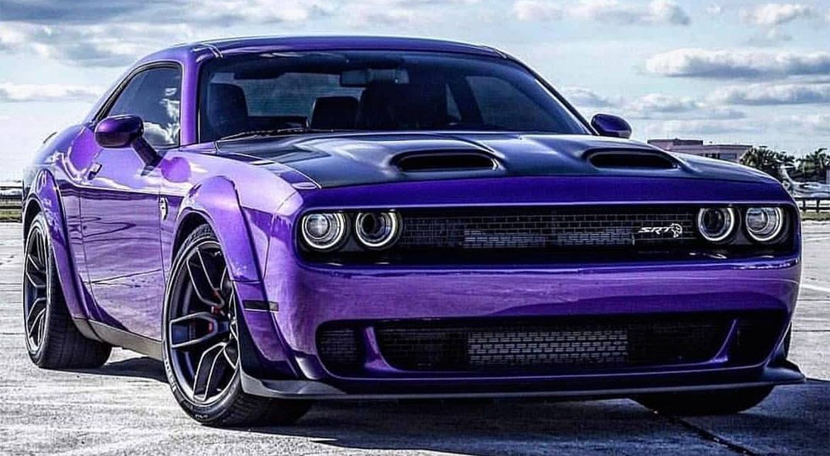 2019 Dodge SRT Purple BEAST | Dodge muscle cars, Dodge challenger srt ...