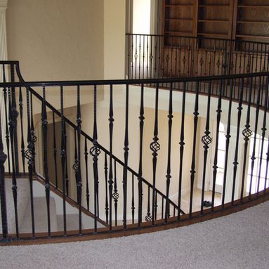 Wrought Iron Balusters Design Ideas, Pictures, Remodel and Decor | Iron ...