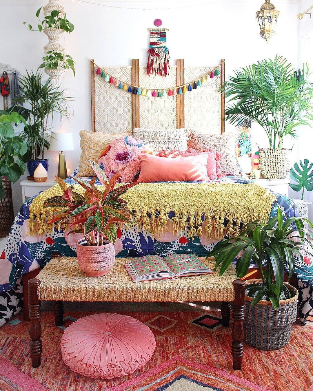 Pin by Haley Wrob on Bohemian Home Decor | Boho bedroom decor, Bohemian ...