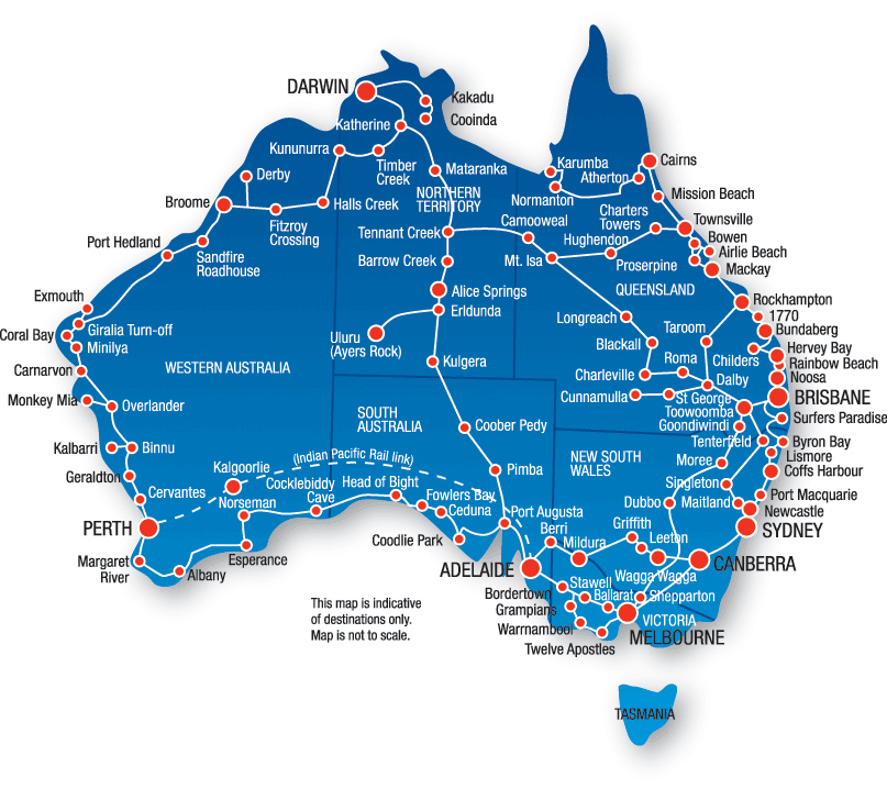 Map Of Greyhound Bus Routes