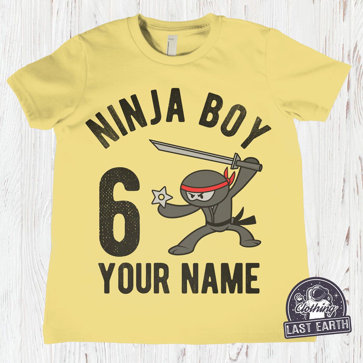 Kids Ninja Shirt | Ninja Boy Birthday Shirt | Personalized Birthday ...