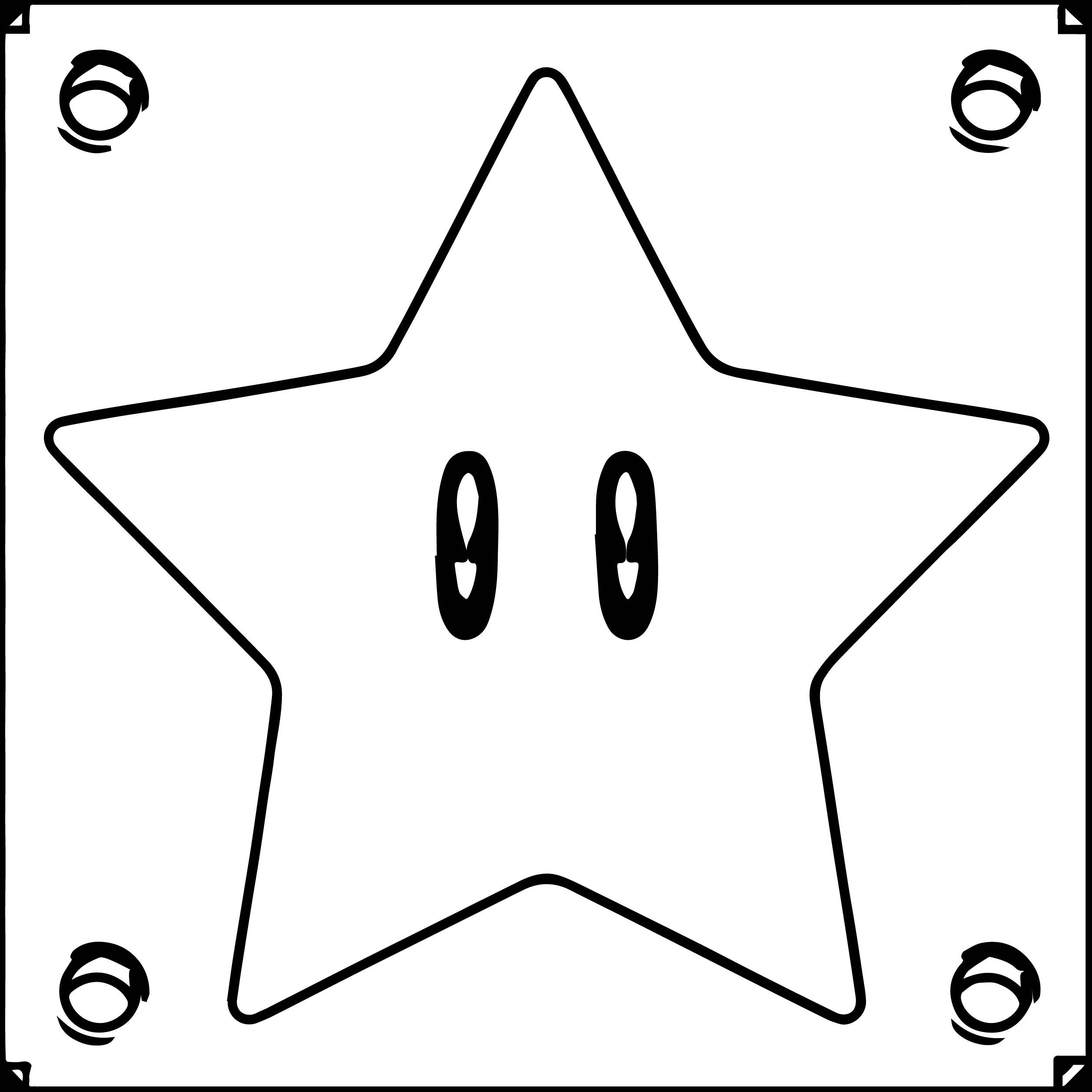 44++ Star mario coloring page ideas