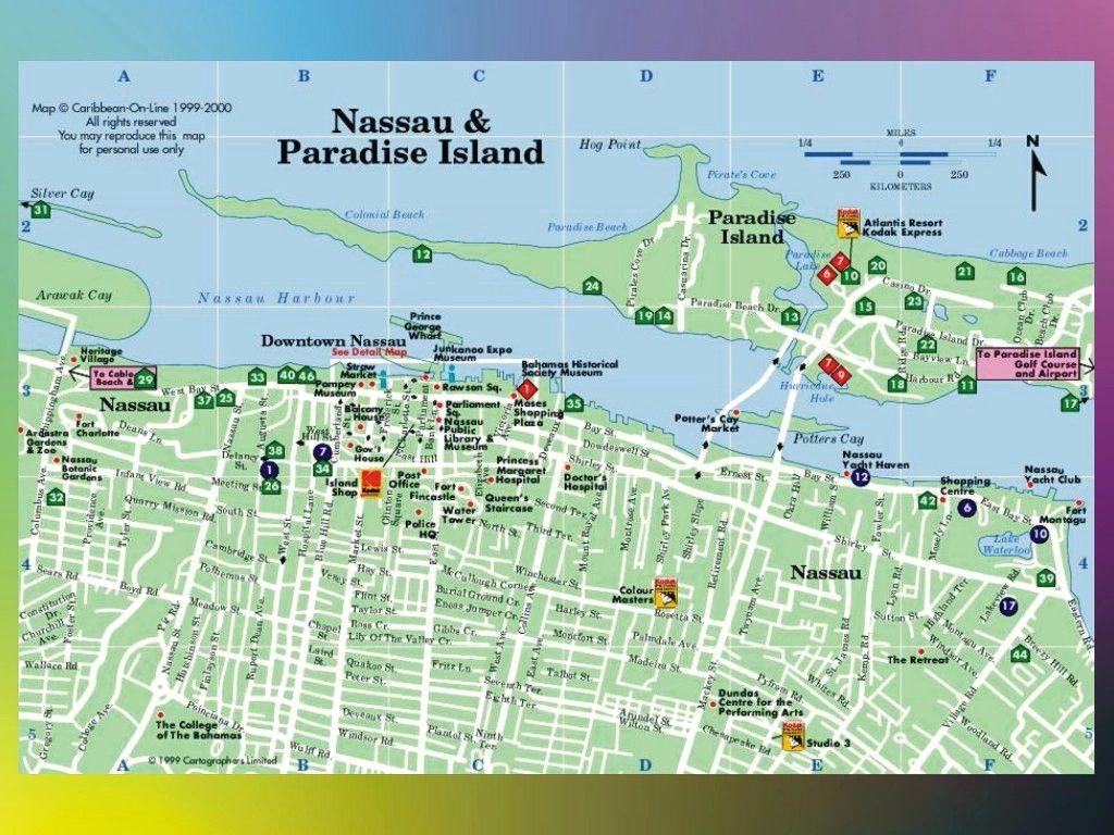 Nassau Tourist Map Printable Map Of Nassau Bahamas Pr - vrogue.co