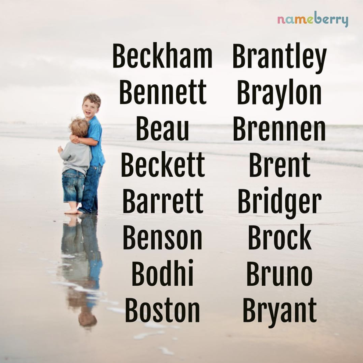 Boy names that start with B go far beyond Billy and Bobby, Brian and ...