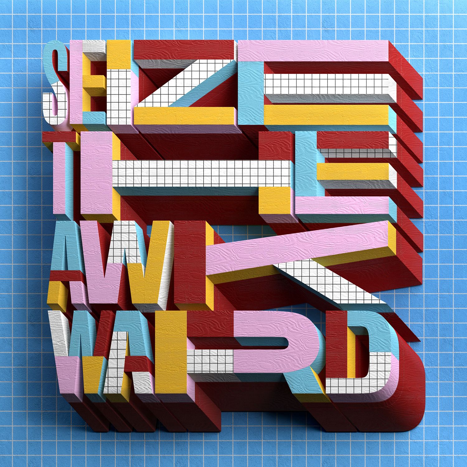 Joyful Typography Design – Fubiz Media Modern Typography, Graphic ...