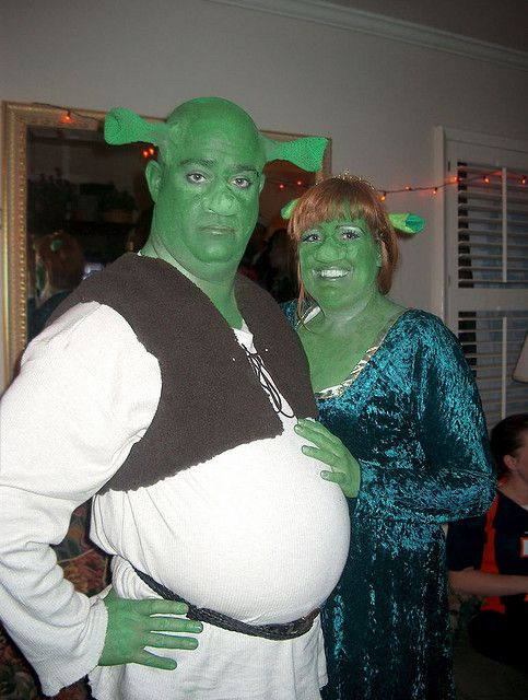 Shrek Costume, Duo Halloween Costumes, Halloween Outfits, Shrek And ...