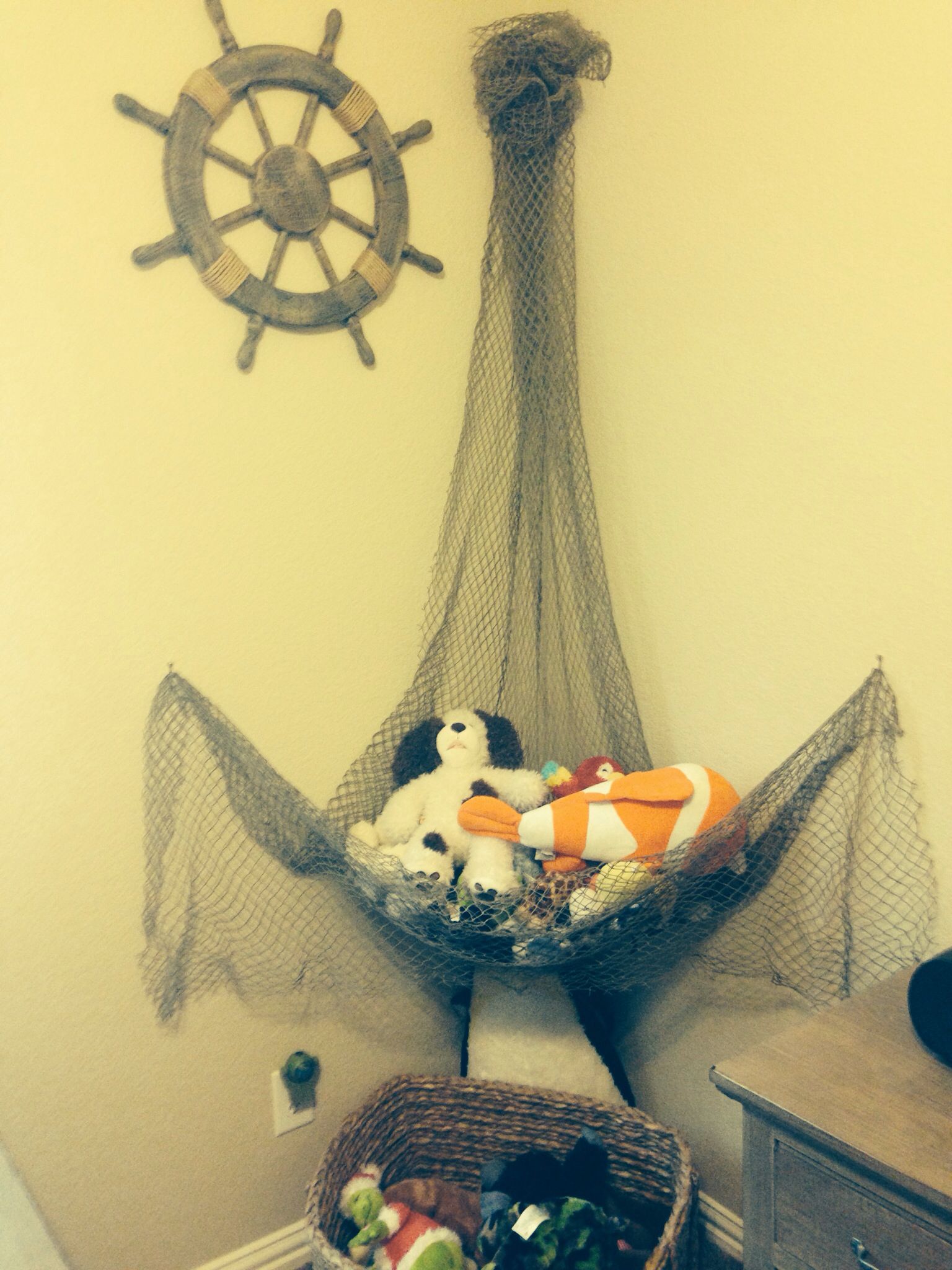 Coltie's nautical room is almost done Hanging Chair, Nautical, Room ...