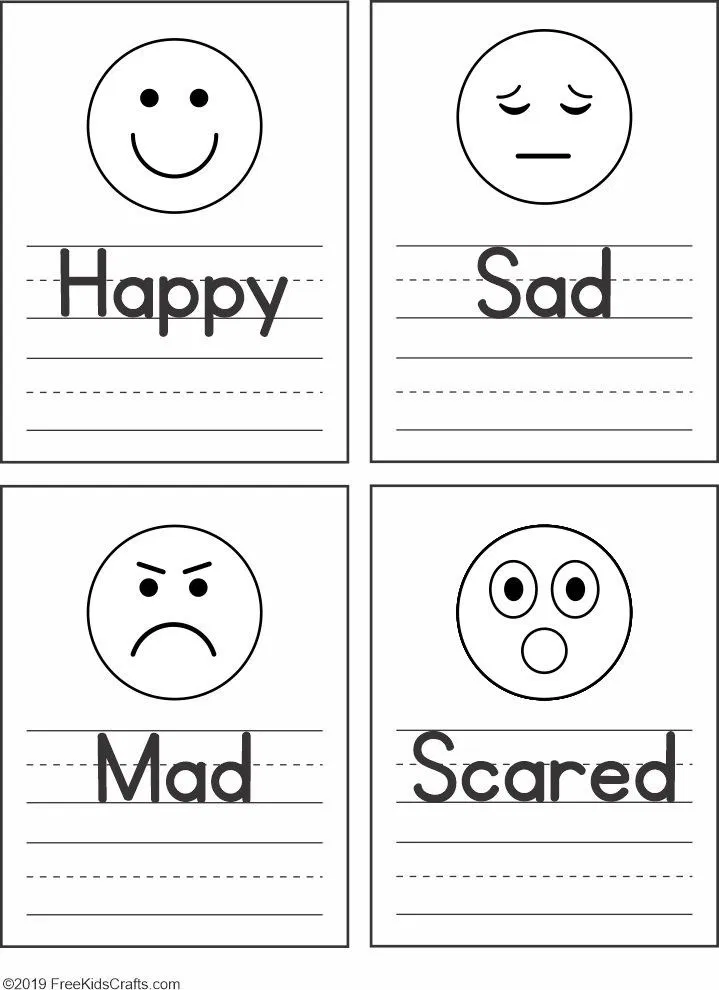 Free Printable Emotion Faces