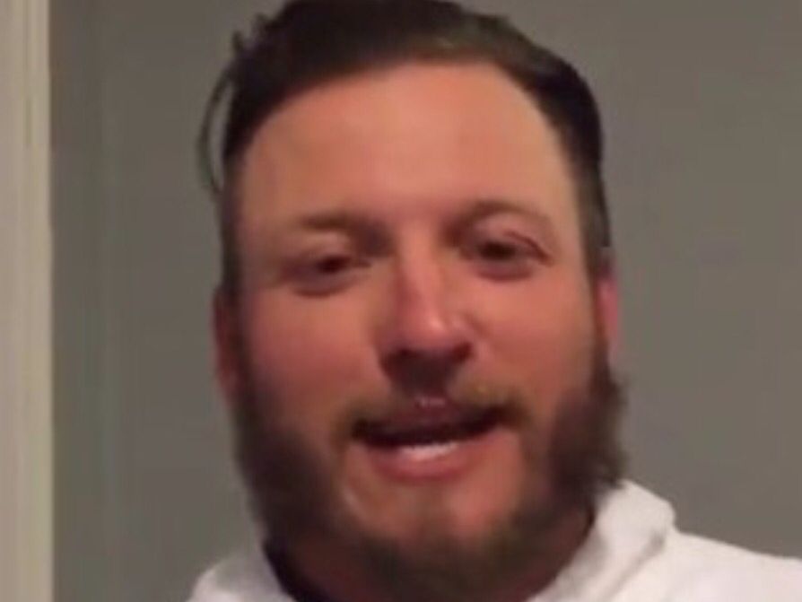 Josh Donaldson when he was growing his beard for Vikings. - oggsync.com