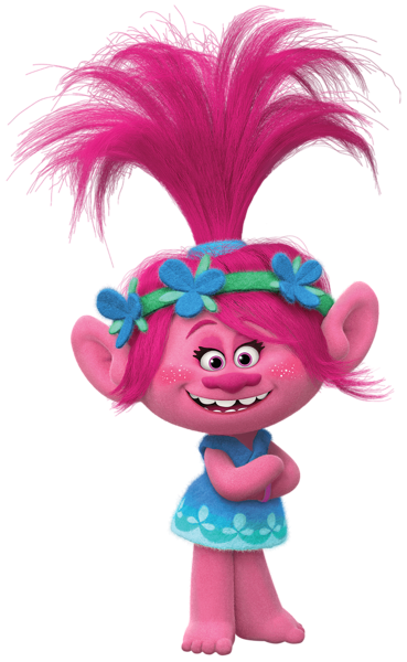 Poppy Trolls World Tour Transparent PNG Image | Troll dolls, Poppy and ...