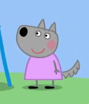 Wendy Wolf | Peppa Pig Wiki | Fandom | Peppa pig pictures, Pig ...