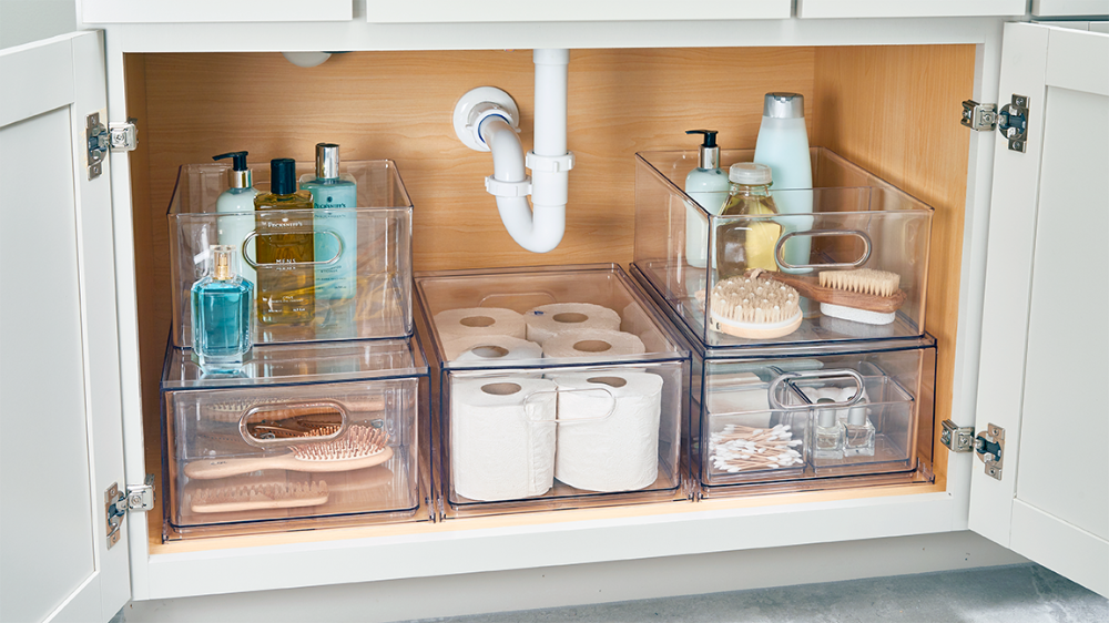 11 Genius Ideas to Up Your Under-the-Sink Storage Game | Under the sink