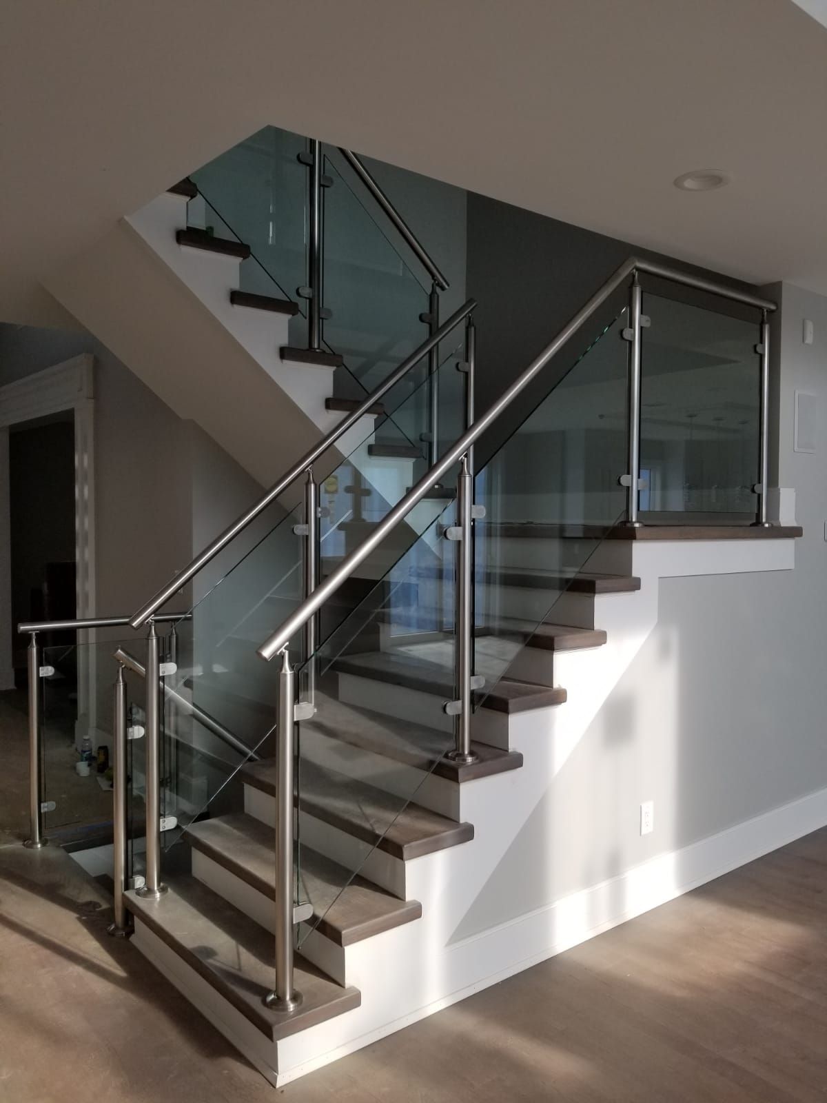 Steel Railing Design, Modern Stair Railing, Staircase Railing Design ...