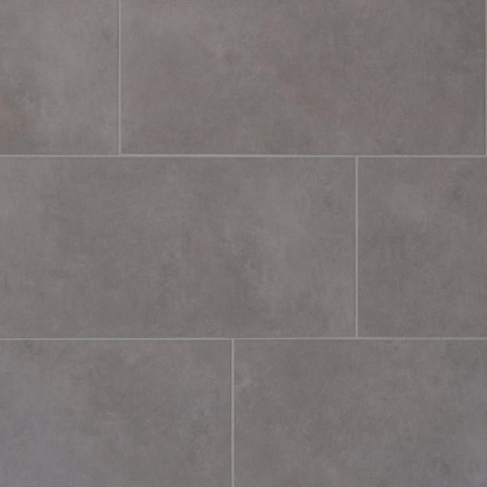 Concept Gray Porcelain Tile 12 X 24 100340819 Floor And Decor