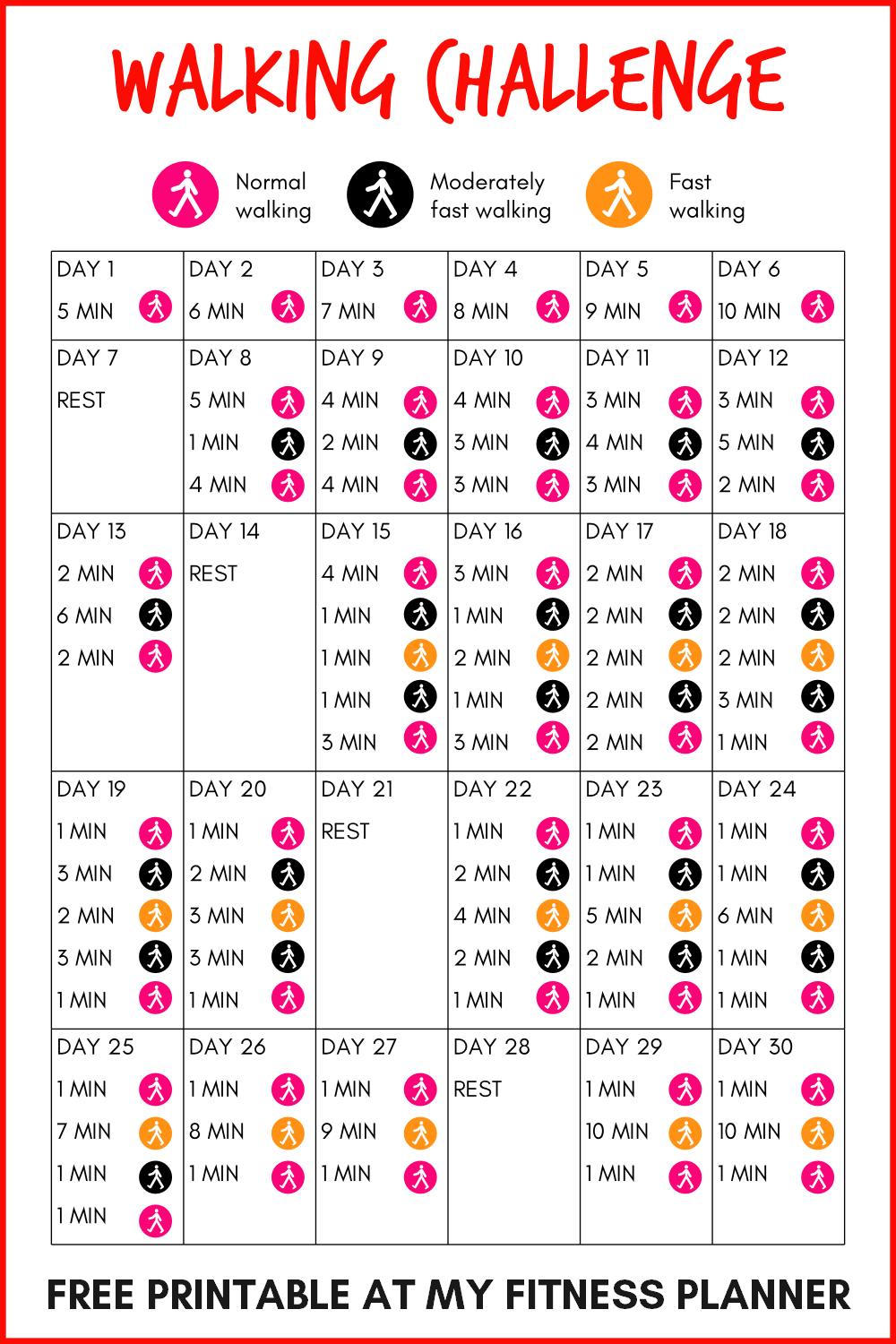 Pin on PDF Workout Printables