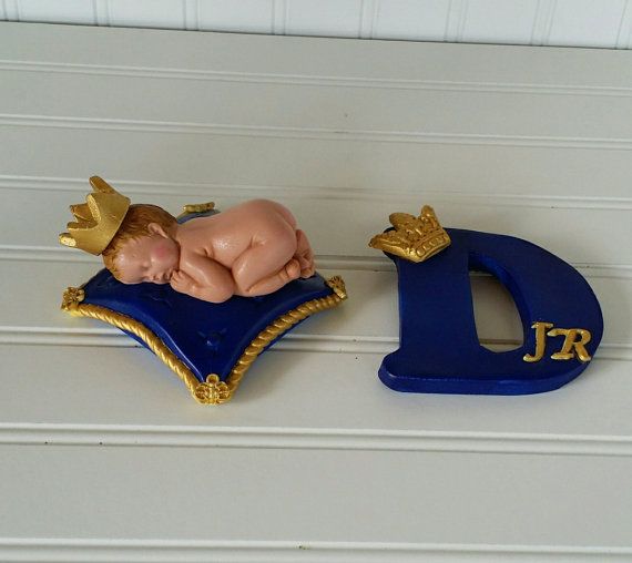 Fondant Baby Prince cake topper set от FancySugaronTop на Etsy Baby ...