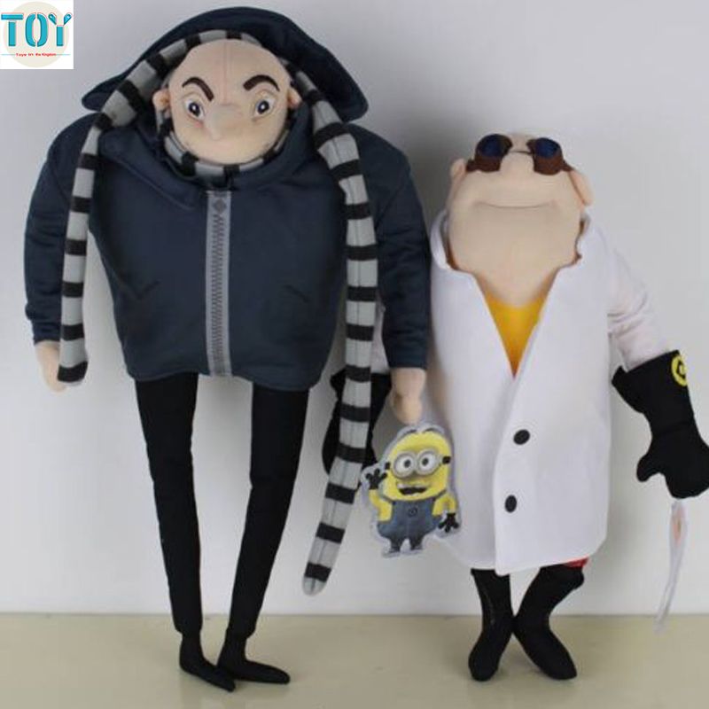 Find More Movies Tv Information About New Minions Despicable Me 2 Villain Gru Papa Dr Nefario Doctor Min Minions Despicable Me Plush Toy Minions Funny Images