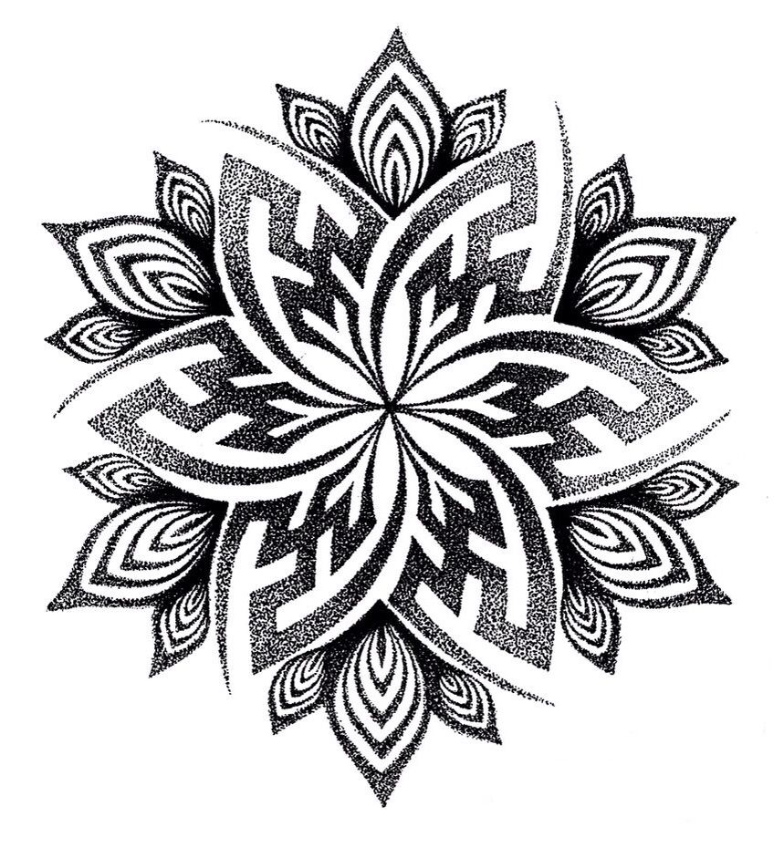 Mandala Stencil Printable