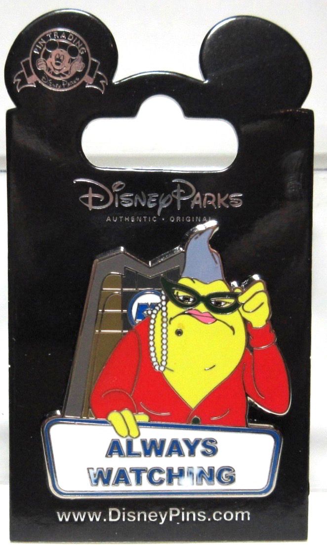 Roz 'Always Watching' Monsters Inc Pin