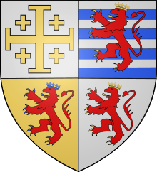 Guy de Lusignan | Kingdom of jerusalem, Coat of arms, Late middle ages