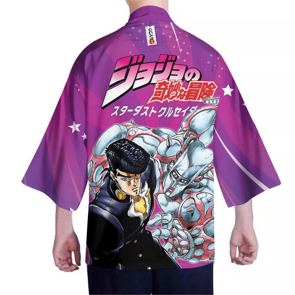 Josuke Higashikata Kimono Anime JJBAs Merch Clothes | Anime kimono ...