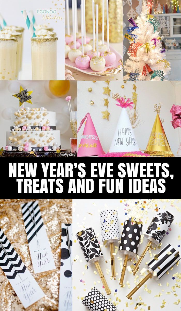 Fun New Years Eve Ideas To Add Sparkle And Sweetness to your night! New ...