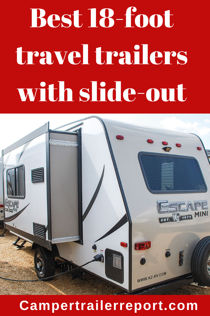 Best 18-foot travel trailers with slide-out Camper Living, Rv Living ...