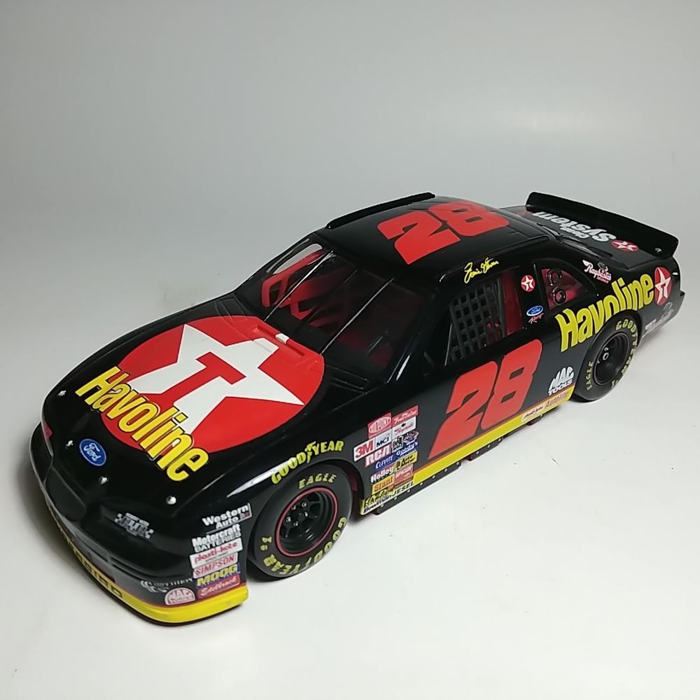 Rare Ernie Irvan No 28 Texaco Havoline 1997 Ford Thunderbird DieCast ...