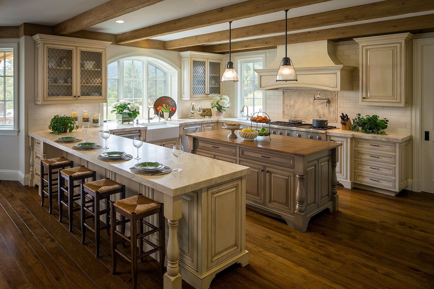 European Farmhouse Kitchen Decor Ideas 35 French country kitchen Country kitchen