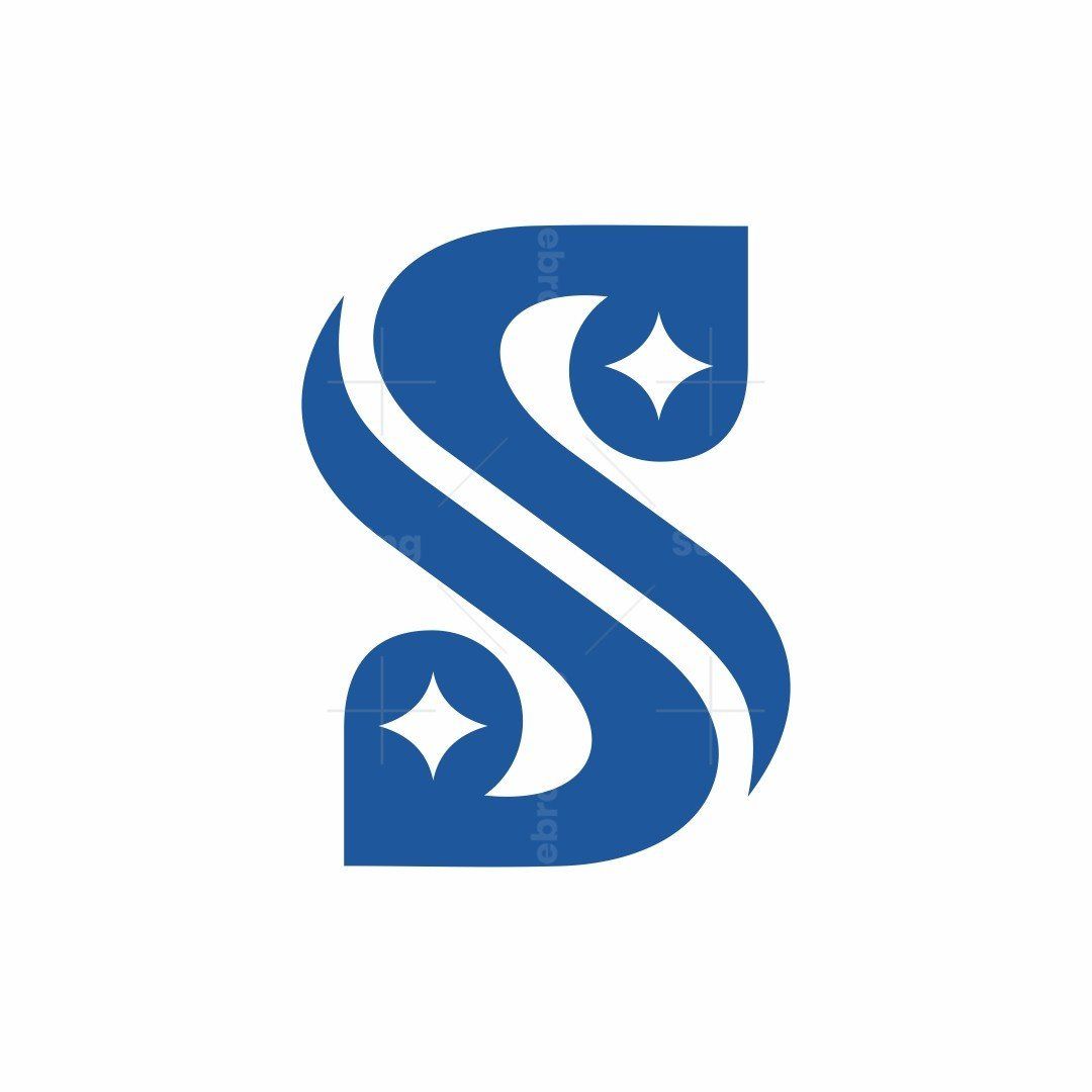 Letter S Star Logo in 2024 | Star logo, Natural logo, Lettering