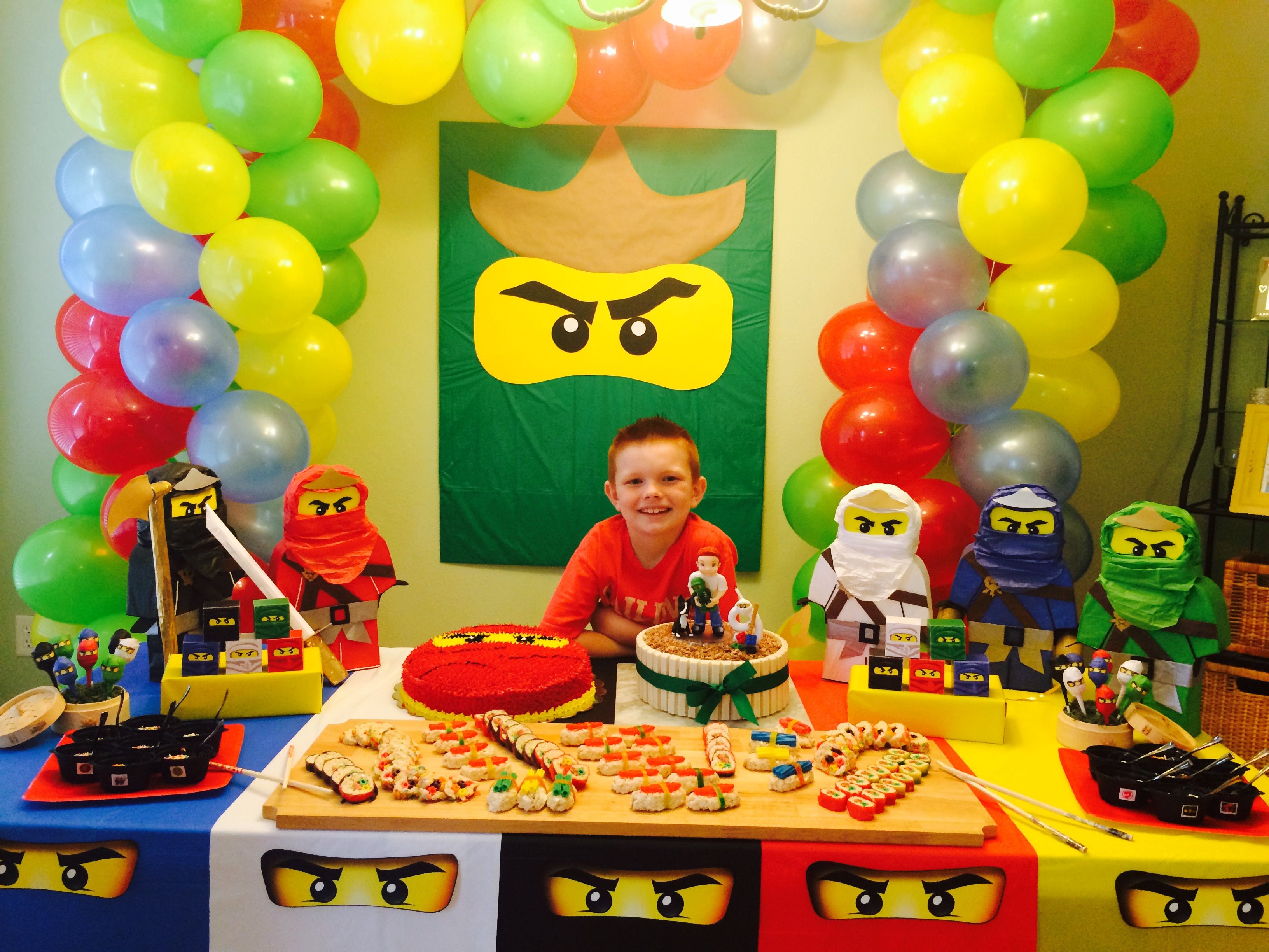 Ninjago Cakes, Ninjago Birthday Party, Ninja Birthday Parties, 5th ...