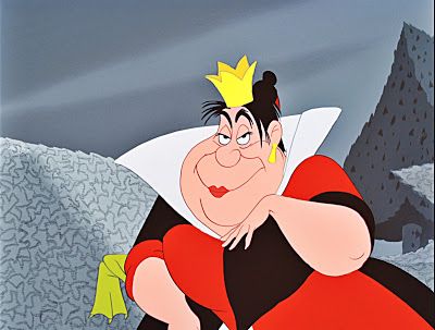 Authorquest Analyzing The Disney Villains The Queen Of Hearts Alice In Wonderland Alice In Wonderland Walt Disney Characters Disney Villains