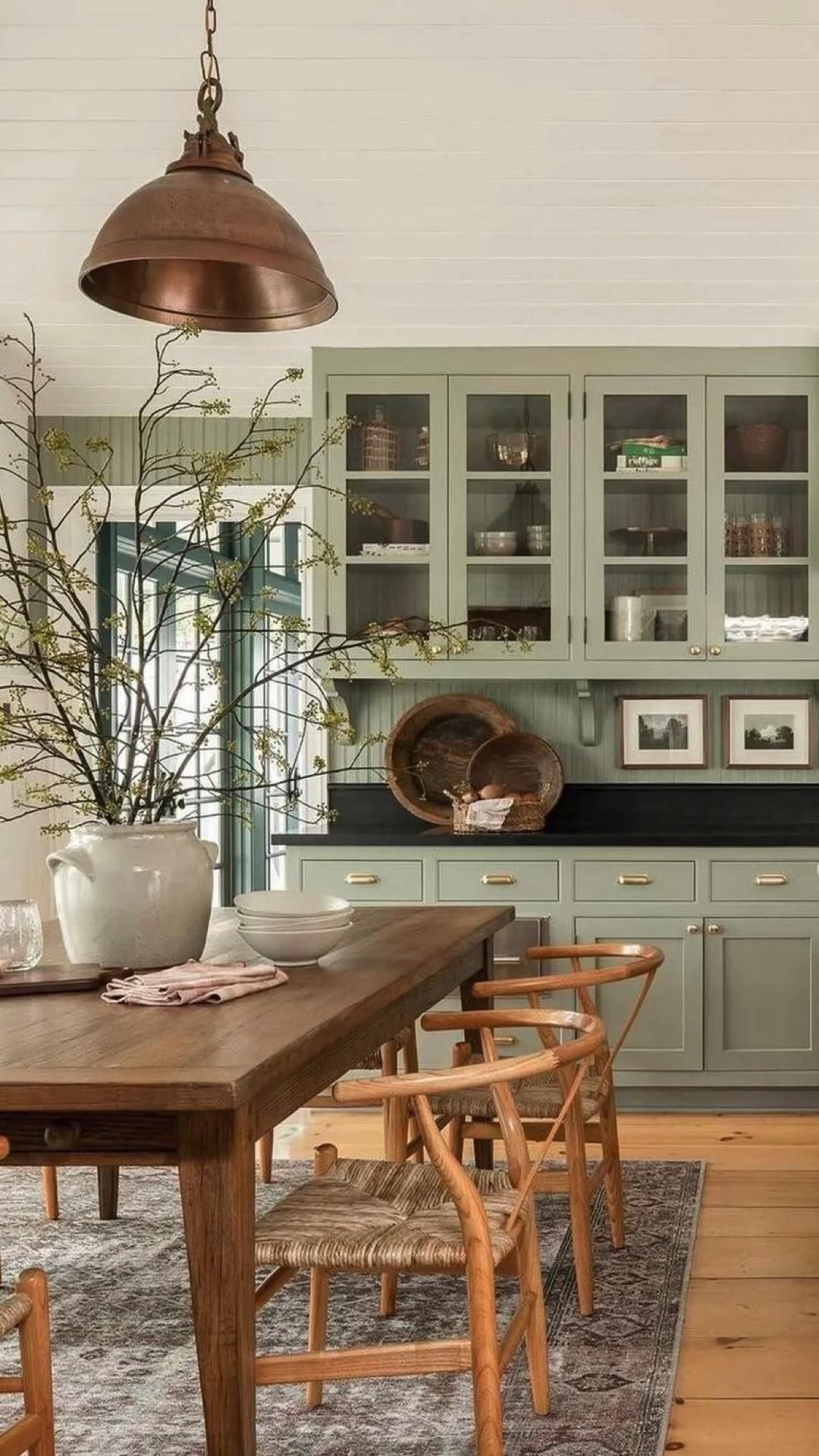 87 Gorgeous sage green kitchen wall paint idea Not To Be Missed