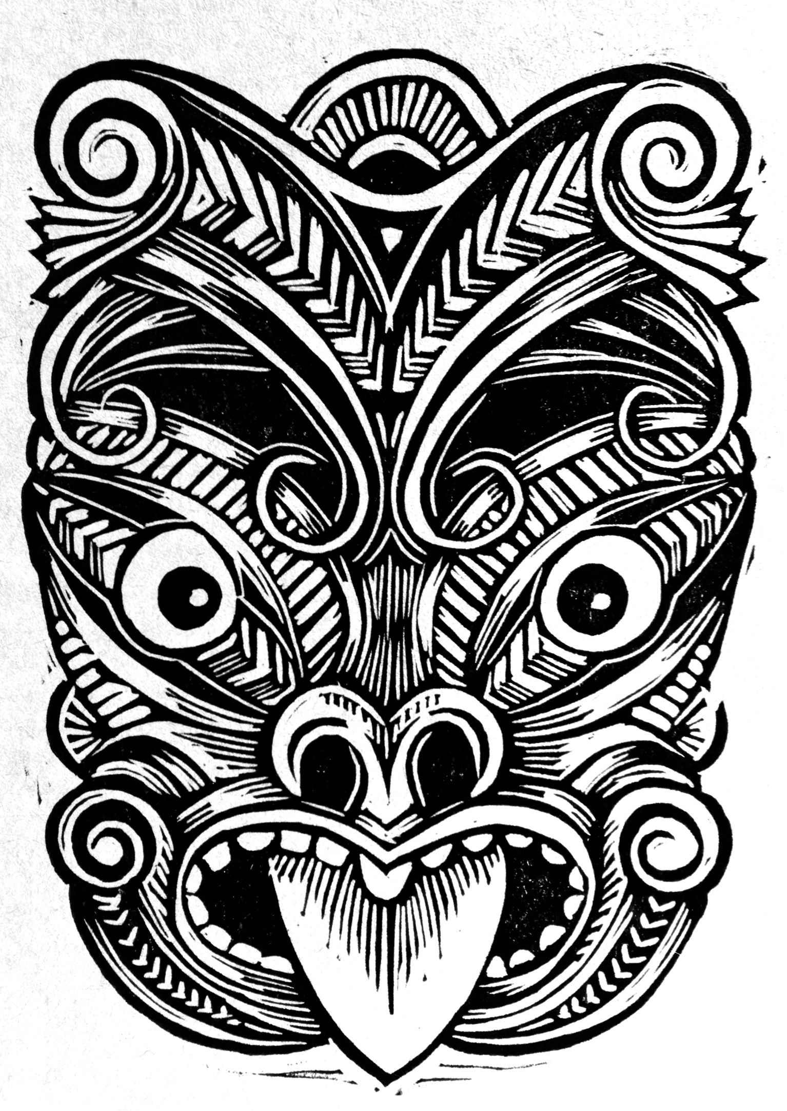 Maori Mask Polynesian Tattoo Designs, Maori Tattoo Designs, Polynesian ...