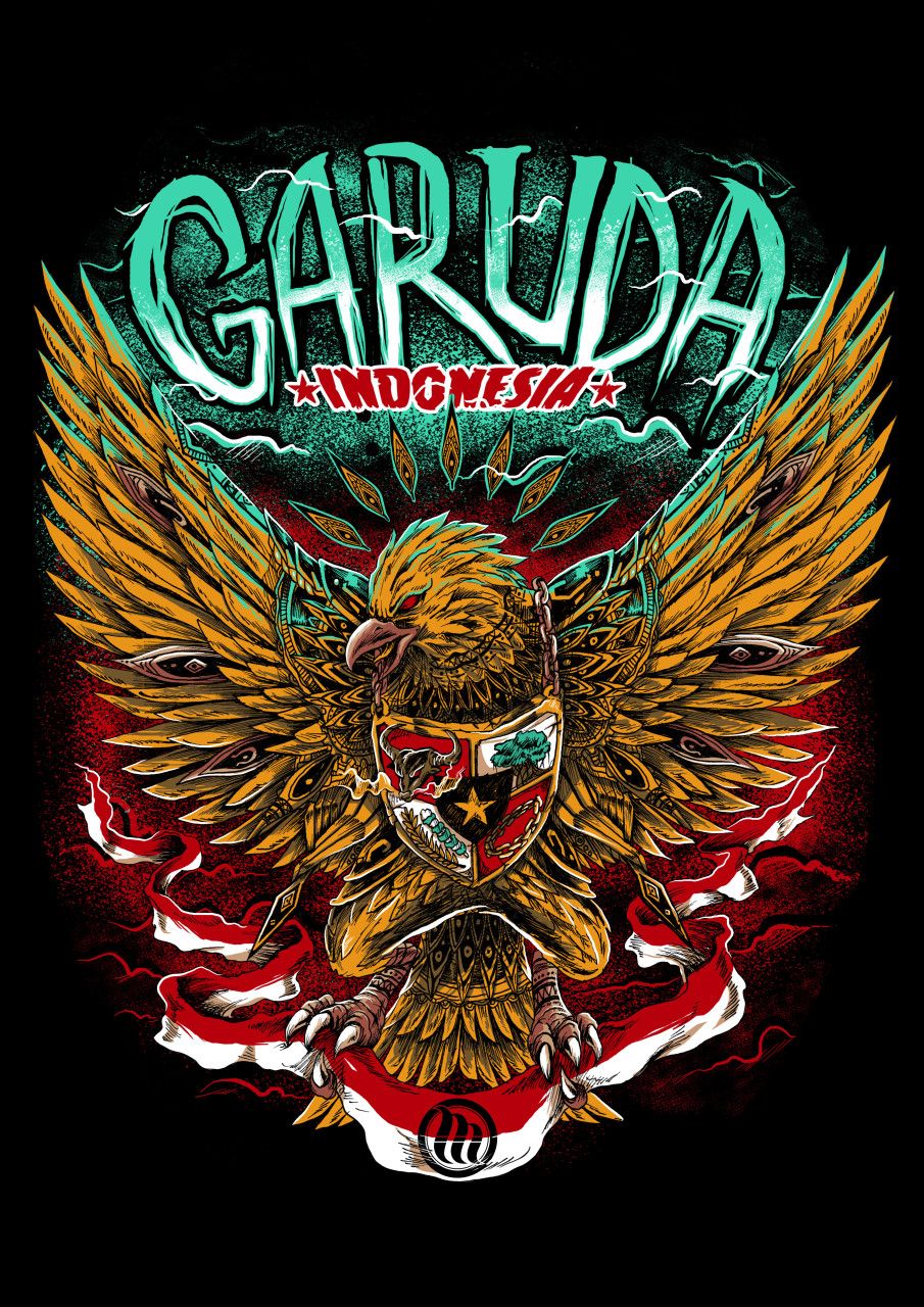 Poster Garuda – Goresan