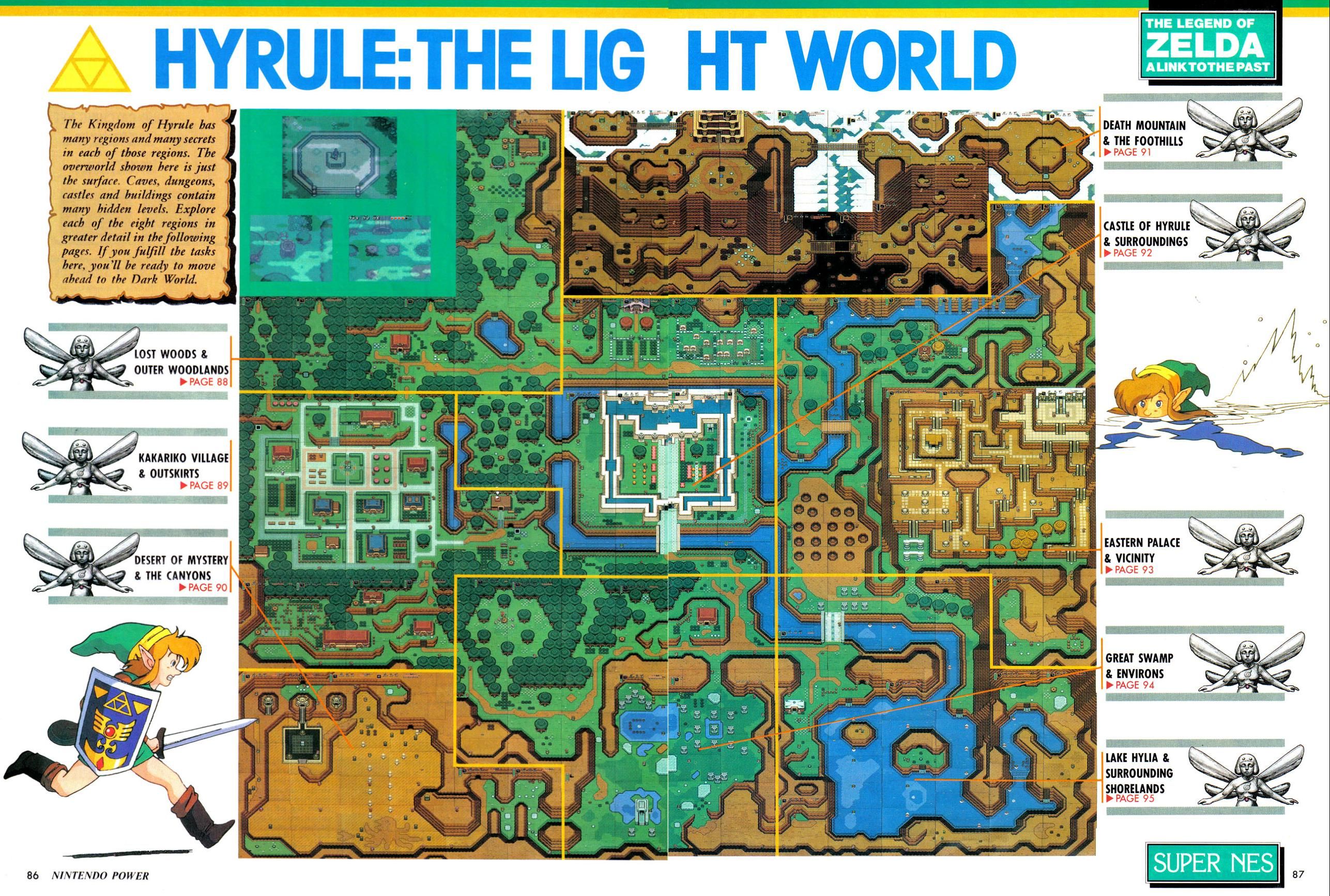 best-of-legend-of-zelda-link-to-the-past-items-map-photos